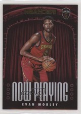 2021-22 Panini NBA Hoops Now Playing Holo Evan Mobley #3 4l3