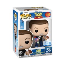 Toy Story - Sid 30th Anniversary Pop! Vinyl #87189 Funko Pop Vinyl box and figure