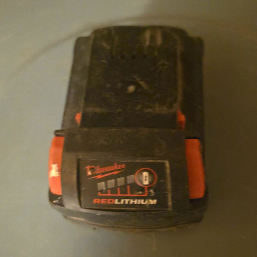 Milwaukee M18 REDLITHIUM 18V 5.0Ah Lithium-Ion Battery Pack Black PARTS