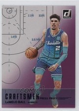 2022-23 Panini Donruss Craftsmen Purple Press Proof LaMelo Ball #1 7s2