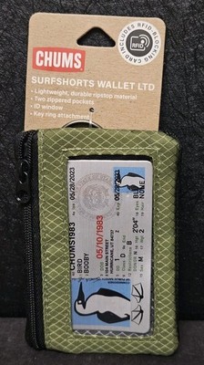 Chums Surfshorts Wallet Ltd Pines - Green Trees Theme