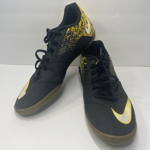 Nike Bombax IC Hallen Fußballschuhe Herren Gr. 10,5 schwarz gelb Turnschuhe 826485-002 - Bild 2 von 15