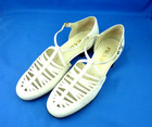 PRADA White Mary-Jane Nappa Leather Flats Made in Italy Size 36 1/2 — photo 5