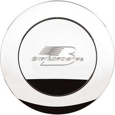 Billet Specialties 32625 One Horn Button 9-bolt Steering Wheels Large Aluminum