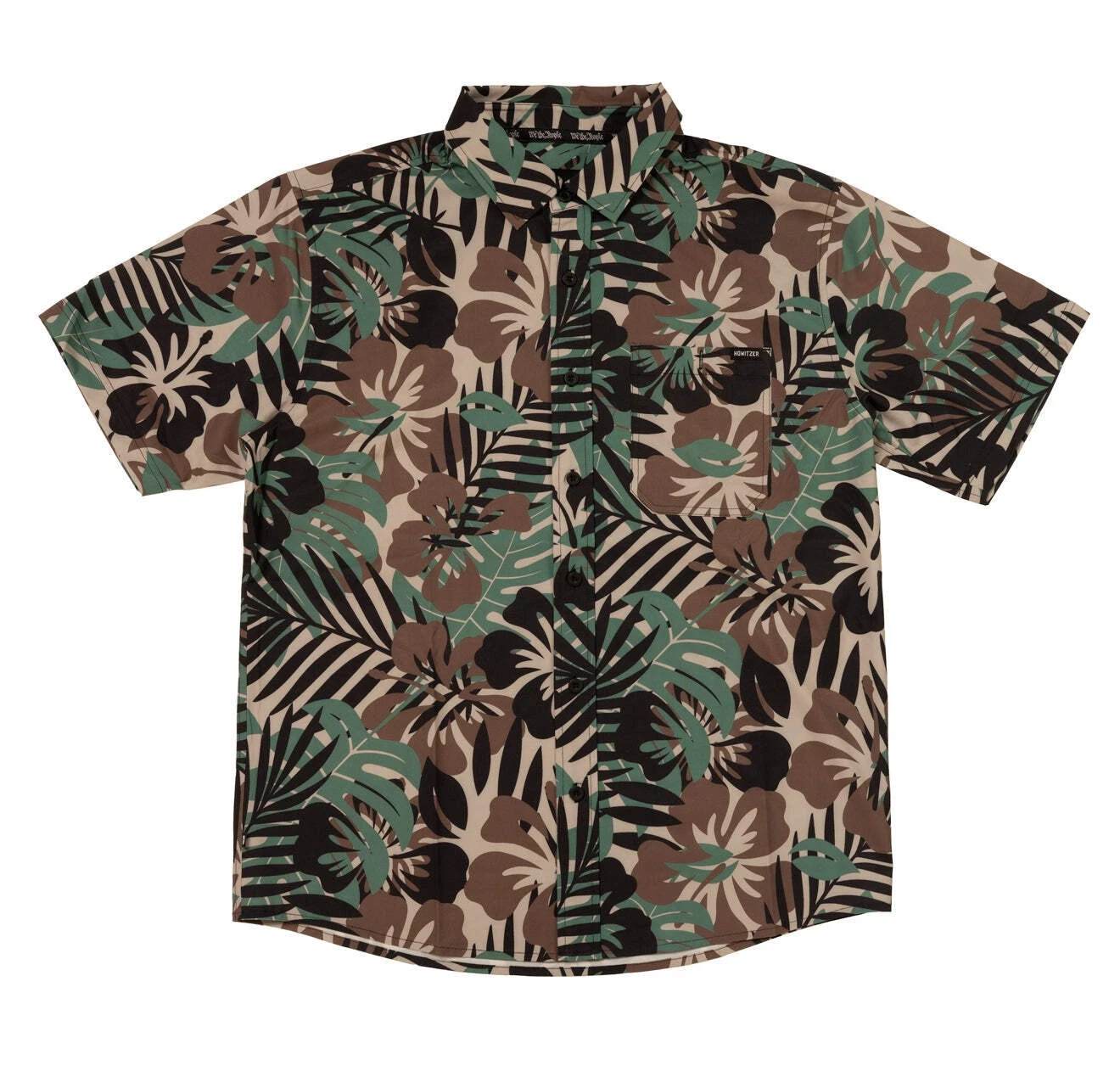Howitzer Clothing Men's Button Down Shirt Tropic Thunder