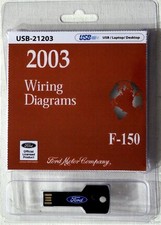 2003 Ford F150 Electrical Wiring Diagrams Manual on USB