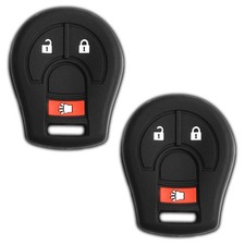 2 Key Fob Remote Skin Shell Case Cover Replacement for Nissan CWTWB1U751