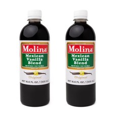 Vanilla Molina - Mexican Blend with Pure 16.6 Fl oz Pack of 2 