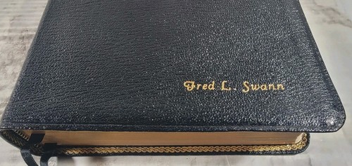 The Wesley Bible NKJV Black Genuine Leather Nelson 986 / Very Rare / 1990 - Picture 9 of 17