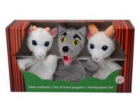 Handpuppen Set Wolf Ziegen 3Er Geschenkbox Kasperletheater