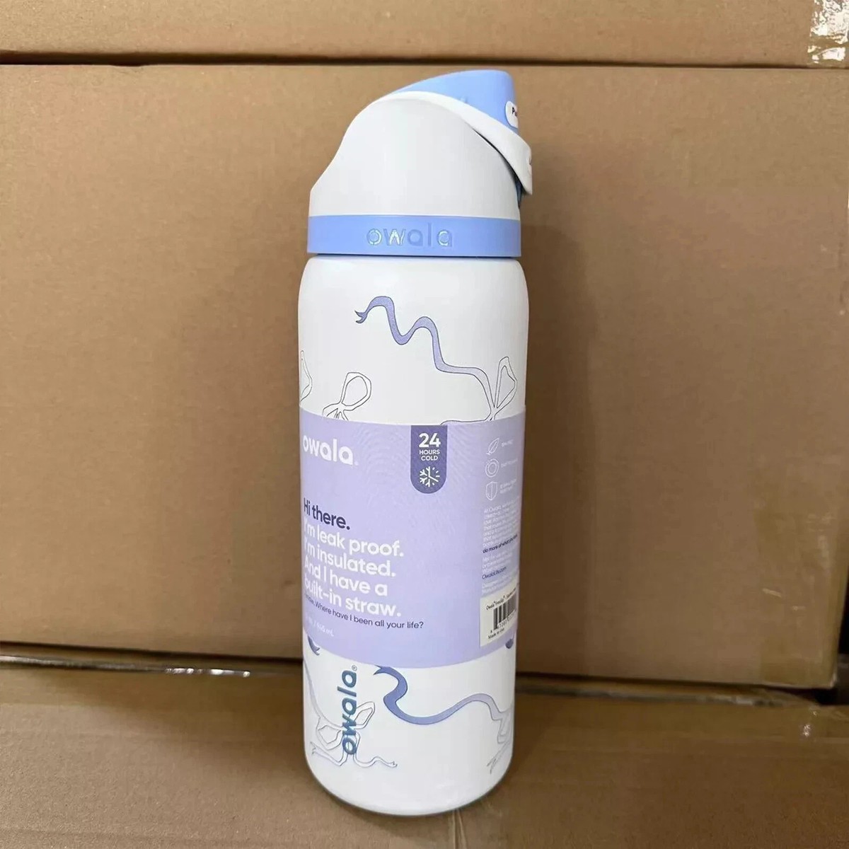 Owala Tied And True Blue Bows 32 Oz Freesip UO Exclusive Urban