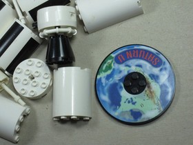 Genuine LEGO&reg; Saturn V 5 Moon Mission Rocket Parts from set 7468 - Bulk Lot