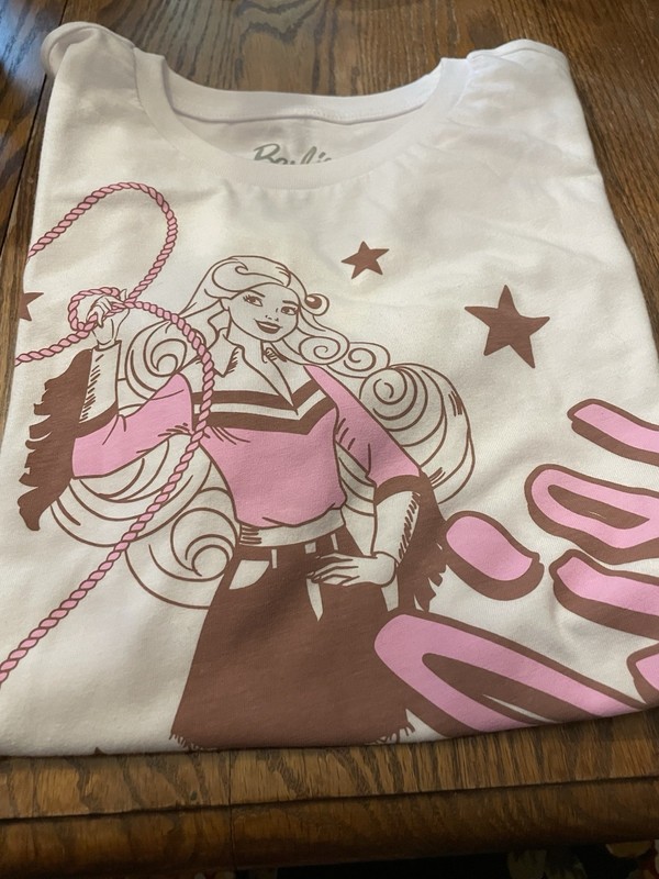 Barbie Tshirt, Size 10/22, New