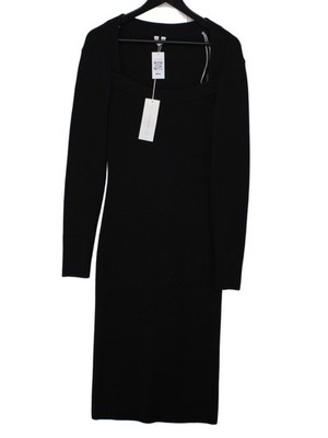 Arket Jumper Maxi Dress M in Black
