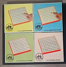 Vintage Lakeshore Math Machines Addition Subtraction Multiplication  Division