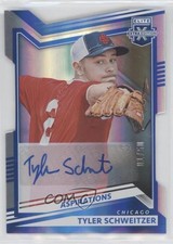 2022 Panini Elite Extra Edition 1/50 Tyler Schweitzer #161 Auto 09an