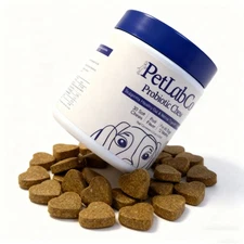 PetLab Co ALLERGY & IMMUNE Probiotic Soft Chew For S,M & L Dogs, 30 Pork