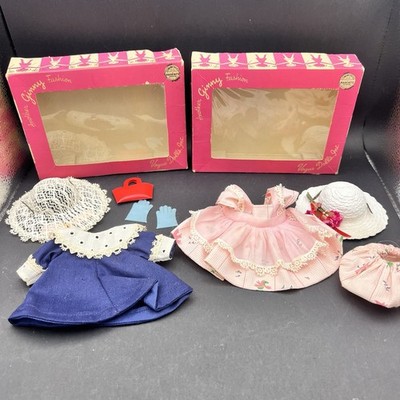 ANOTHER GINNY DOLL  Vogue dolls Clothes 2 Sets Dress Accessories 6139 6180 EUC