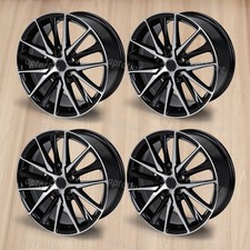 4 Pack 18 Inch Rims For 2021 2022 2023 2024 Toyota Camry Wheels Machined Black