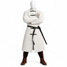 Medieval Thick Padded Armor Gambeson Costume Dress Coat Aketon Sca Larp Jacket