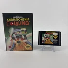 Championship Bowling (Sega Genesis, 1993)  Complete Without Manual