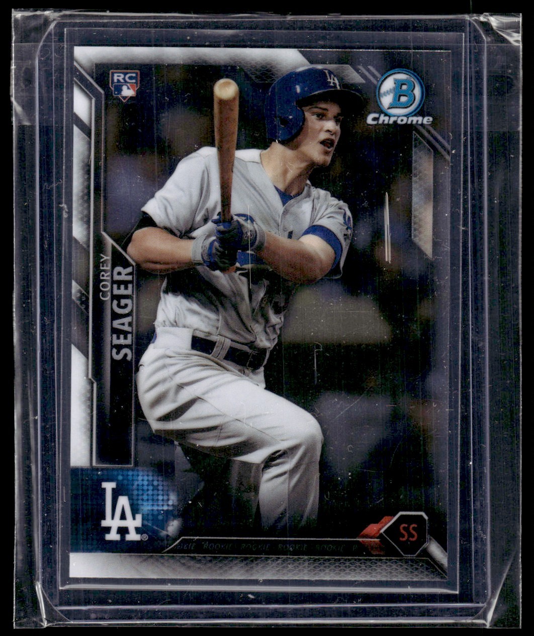 2016 Bowman Chrome Corey Seager Rookie Los Angeles Dodgers #150