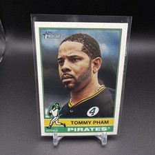 2025 Topps Heritage High Number #594 Tommy Pham Pittsburgh Pirates