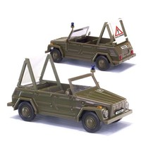 Busch 52725 Vw 181 Kurierwagen Bw FeldjäGer, 1:87 / H0