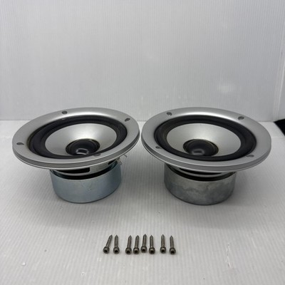 2 X Polk Audio CS1 Woofer Driver Speakers Model RD5541-1  With Screws
