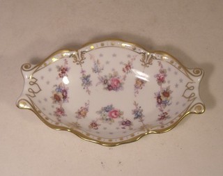 Royal Crown Derby Royal Antoinette 5.5" Twin Handled Trinket Dish