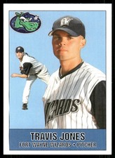 2000 Team Issue Fort Wayne Wizards TRAVIS JONES RC PADRES OKLAHOMA CITY OK