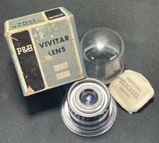 Pb Royal Anastigmat 50mm F3.5 Lens No 52012 Nos W Box Case Made Japan Pb Royal Anastigmat 50mm F3.5 Lens No 52012 Nos W Box Case Made Japan