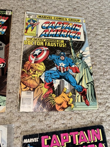 captain america comic lot marvel 10 Total - Picture 5 of 11