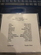 CD Lot 3  - Lot of 3 Live Opera Recordings - Rare MET Recordings, New York -