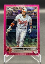 2022 Topps Chrome Update - Robinson Chirinos #USC183 Pink Wave - Orioles