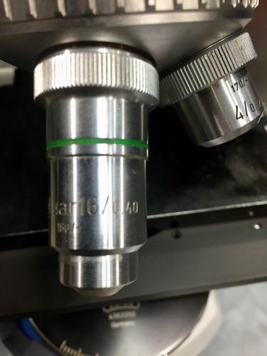 Carl Zeiss Microscope w/ 2 Objectives - Picture 12 of 12