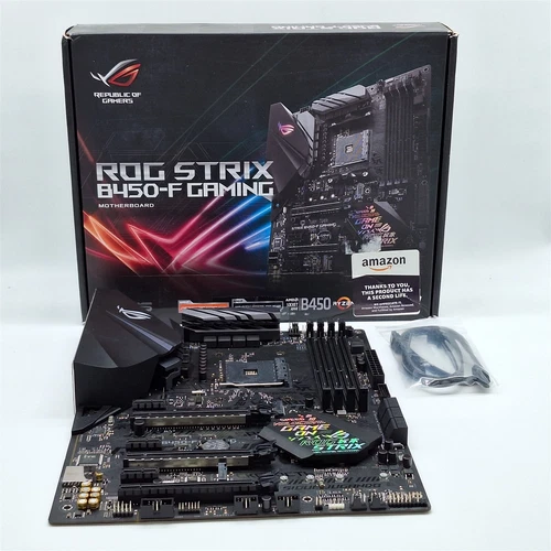 ASUS ROG Strix B450-F Gaming Motherboard ATX AMD Ryzen 2 AM4 DDR4 -NOT WORKING-