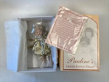 Pauline  s Limited Edition Dolls  Angel Silver  New In Box With COA