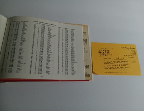 Tom Lush ALLARD The Inside Story 1st Edition 1977 - Excellent - Picture 13 of 13