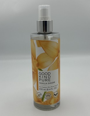 GOOD KIND PURE VANILLA GINGER FRAGANCE MIST 8.4 FL OZ NEW FULL SIZE PERFUME