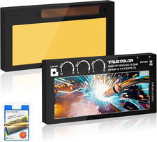 Auto Darkening Welding Lens 2x4 Shade 5-13 True Color Solar Helmet Lens