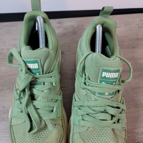 Puma Blaze of Glory pistachio green men's 8 shoes Sneakers 388601-02 trinomic - Picture 5 of 12