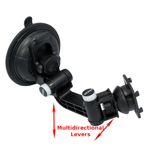 Car Mount Dash Windshield Holder Cradle Rotating Dock for Cell Phones - 第 5/6 張圖片