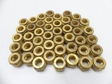 (Set of 45) Parker 3/8" Brass Ferrule Nuts