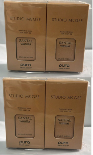 4x Pura, Studio McGee, Santal vanilla, Fragrance Refill