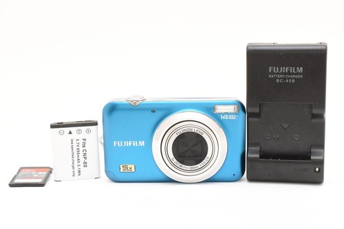 Fujifilm FinePix JX280 Blue 14MP Digital Compact Camera 5x Optical Zoom Japan - Picture 13 of 13