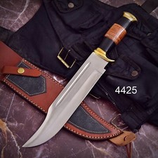 Custom Made D2 Steel Hunting Bowie Knife X496