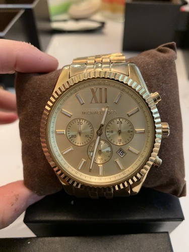 michael kors gold watch ebay