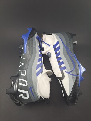 Nike Vapor Edge Pro 360 Blue Black White Football Cleats  display picture 1