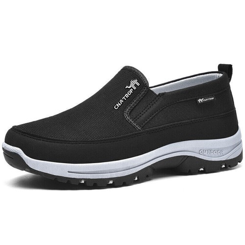 Herren Freizeitsportschuhe Wanderschuhe Orthopädische Schuhe Slip On Sneakers - Bild 25 von 28